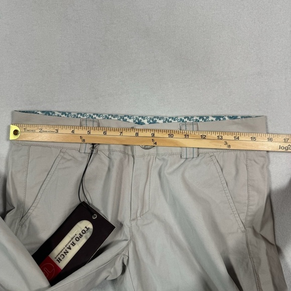 Topo Ranch Pants Womens 4 Cream Khaki Bootcut NWT - Picture 5 of 9